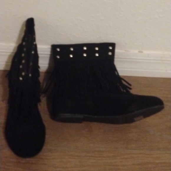 Fringe Booties - Picture 2 of 2